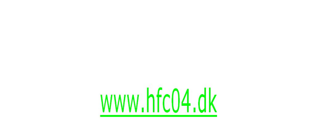 HFC’s årgang 2004 har holdt flyttedag
 - nu findes siden på adressen
www.hfc04.dk